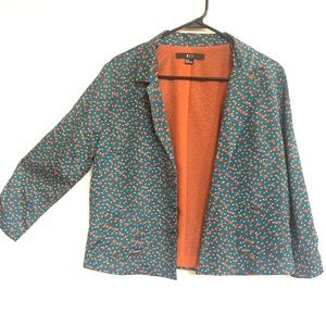 Silk blazer